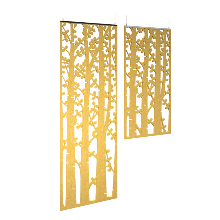 3， Hanging PET acoustic screen